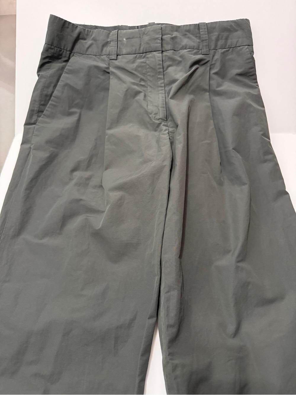 31 COS Charcoal Gray Wide-Leg Pants - Picture 5 of 12